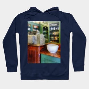 Pharmacists - Mortar and Pestle in Pharmacy Hoodie